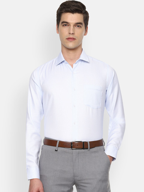 

Van Heusen Men Blue Opaque Formal Shirt