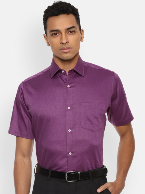 

Van Heusen Men Purple Opaque Casual Shirt