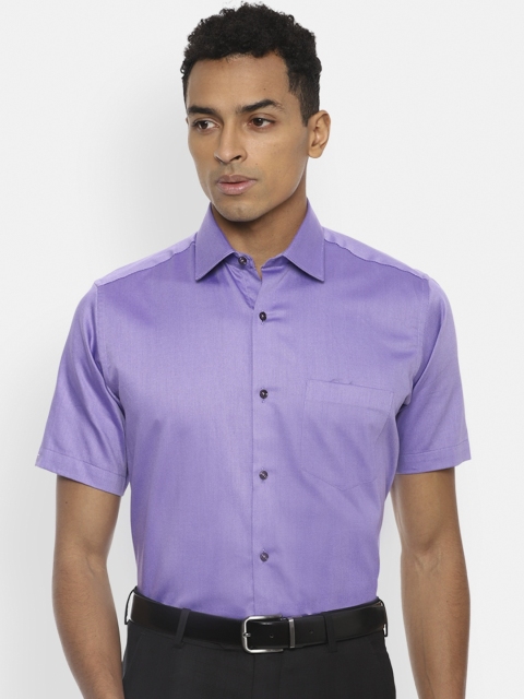 

Van Heusen Men Purple Opaque Casual Shirt