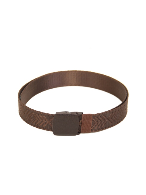 

Calvadoss Boys Brown Canvas Woven Design Belt