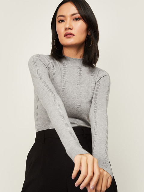 

CODE by Lifestyle Grey Regular Top