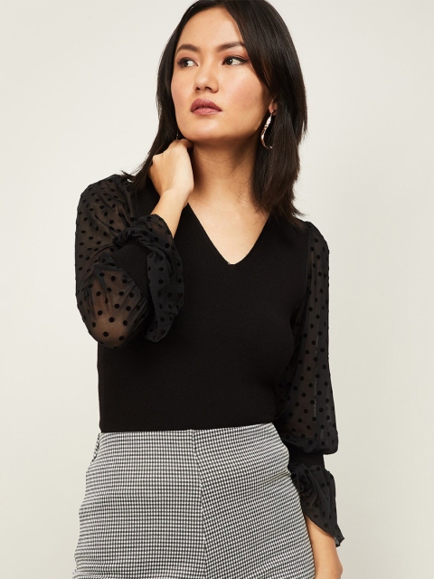 

CODE by Lifestyle Woman Black Regular Top