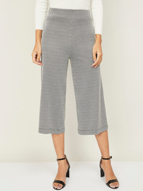 

CODE by Lifestyle Women Black Culottes Trousers