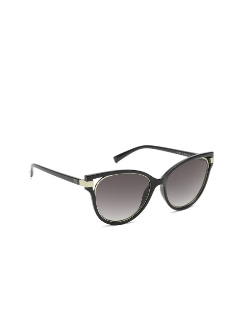 

French Connection Women Grey Lens & Oval Sunglasses with UV Protected Lens FC 7571 C1 S
