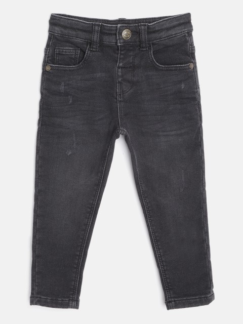 

Marks & Spencer Boys Black Mildly Distressed Light Fade Stretchable Jeans