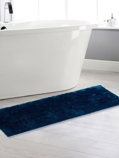 

Home Centre Blue Solid Bath Runner