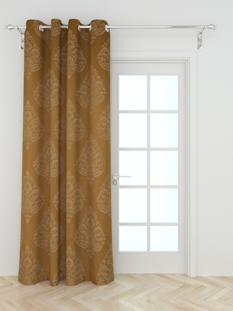 

Home Centre Brown Ethnic Motifs Door Curtain
