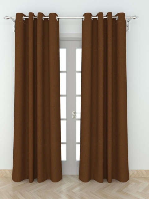 

Home Centre Brown Set of 2 Door Curtain