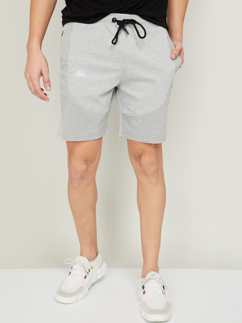 

Kappa Men Grey Regular Shorts