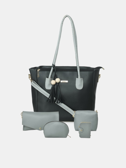 

Kastner Woman Black Set of 5 Structured Shoulder Bag