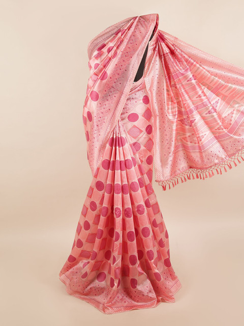 

Pothys Pink Printed Saree