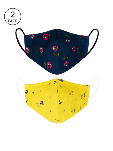 

VEA Kids Pack of 2 Soft Cotton 5 Layered Filtration Face Mask, Multi