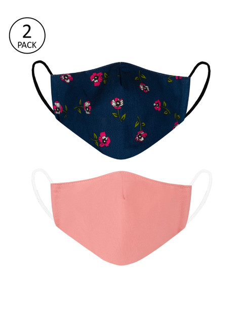 

VEA Kids Pack of 2 Soft Cotton 5 Layered Filtration Face Mask, Multi