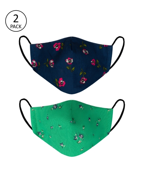 

VEA Kids Pack of 2 Soft Cotton 5 Layered Filtration Face Mask, Multi