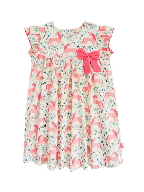 

milou Beige Floral A-Line Dress
