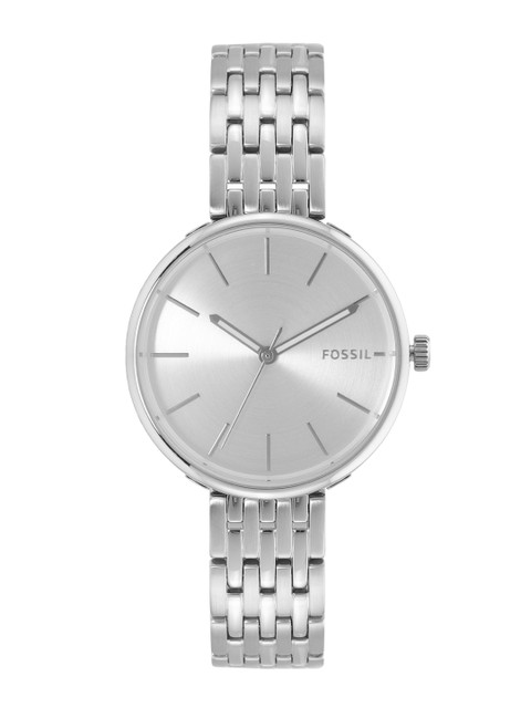 

Fossil Women Silver-Toned Analogue Watch BQ3465