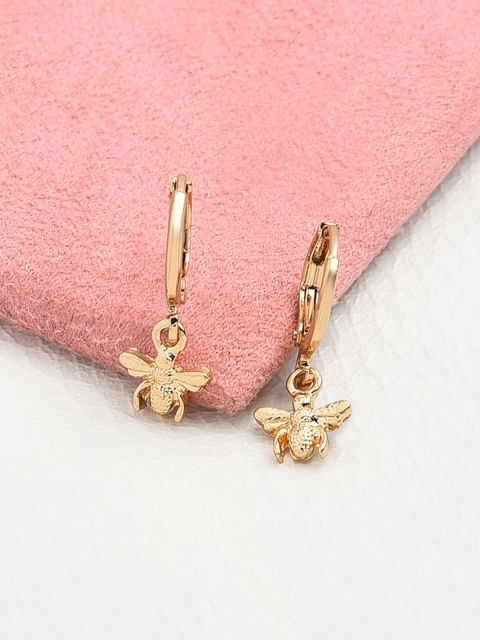 

Accessorize Gold-Toned Contemporary Drop Earrings