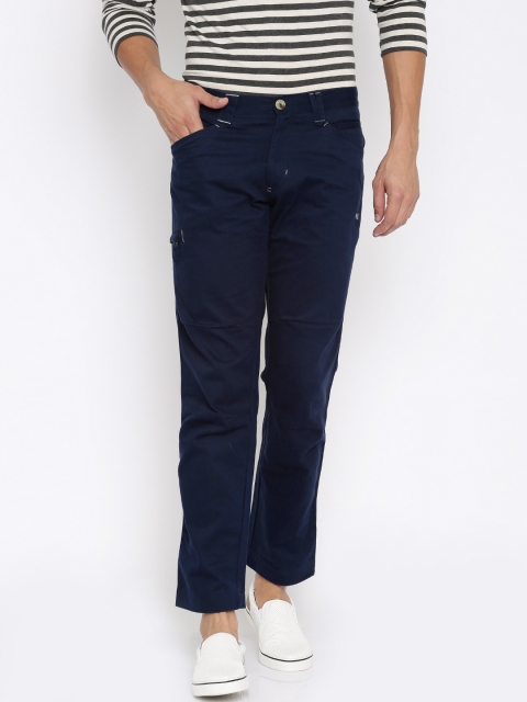 

Wildcraft Men Navy Coute Trousers, Navy blue