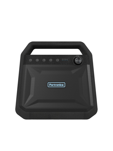 

Portronics Black Solid Roar Portable Truly Wireless Bluetooth Speaker