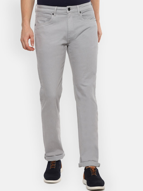 

Louis Philippe Jeans Men Grey Slim Fit Jeans