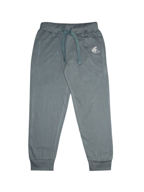 

KiddoPanti Kids Grey Solid Sporty Cotton Track Pant