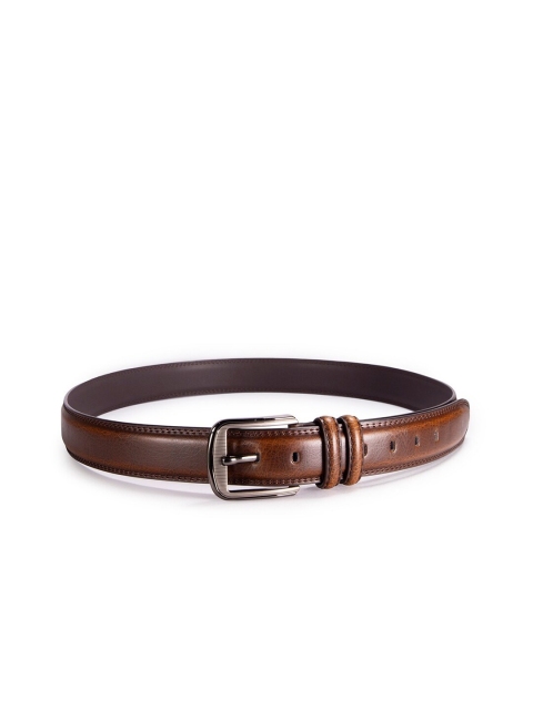 

BANGE Men Brown Solid Leather Formal Belt