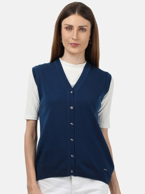 

Monte Carlo Women Blue Cardigan