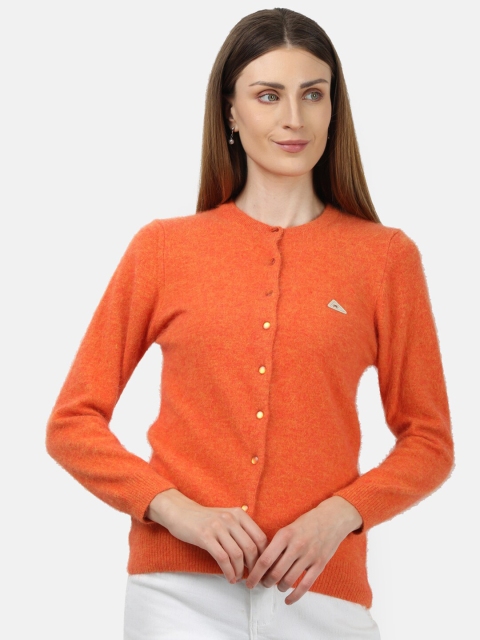 

Monte Carlo Women Yellow Woollen Cardigan