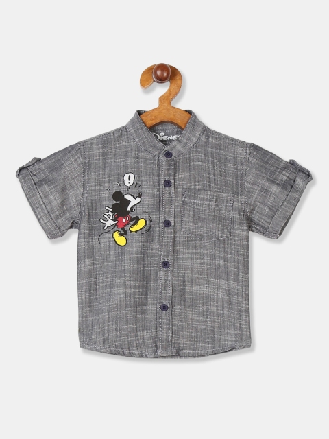 

Colt Boys Grey Opaque Casual Shirt