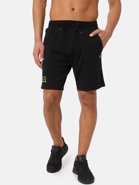 

Cultsport Men Black Sports Shorts