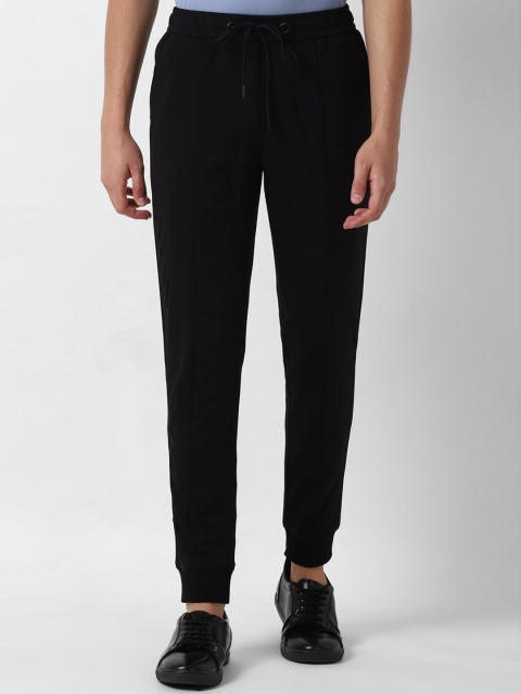 

Louis Philippe Sport Men Black Solid Slim-Fit Joggers