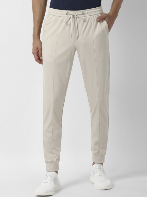 

Louis Philippe Sport Men Beige Solid Joggers