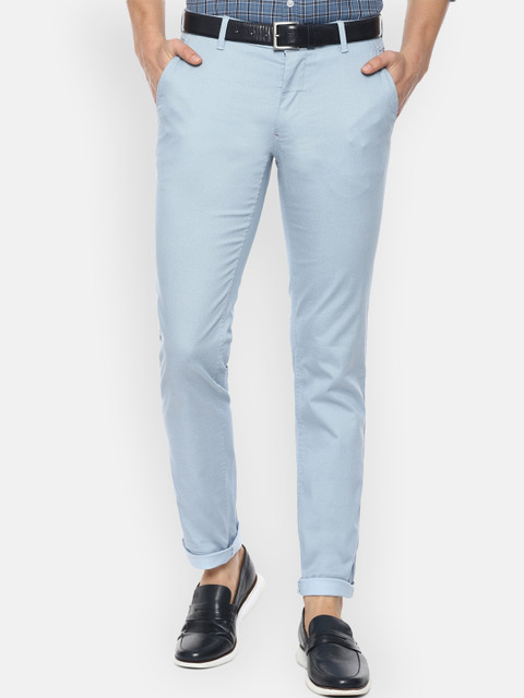 

Louis Philippe Sport Men Blue Slim Fit Trousers