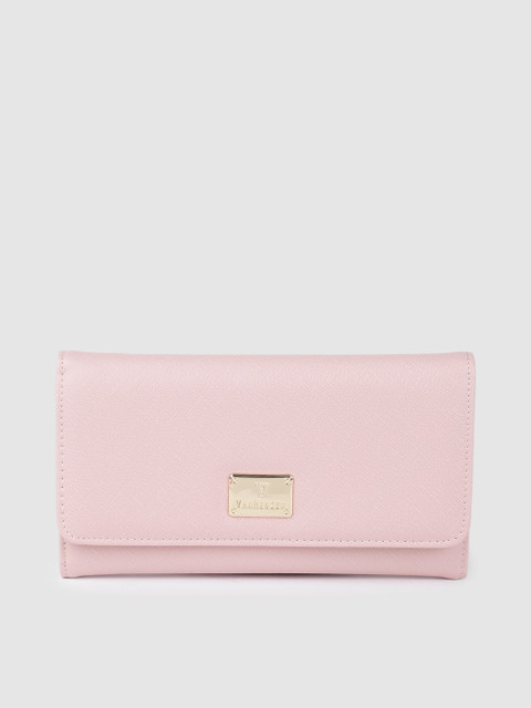 

Van Heusen Women Pink PU Three Fold Wallet
