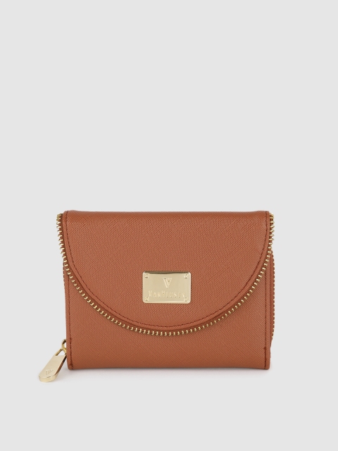 

Van Heusen Women Brown PU Wallets