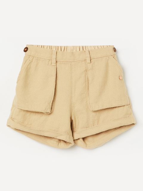 

Bossini Girls Beige Regular Shorts