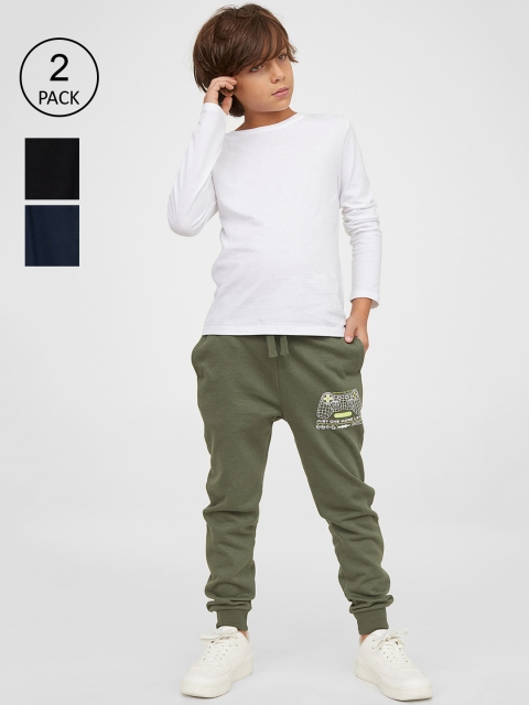 

H&M Boys 3 Pack Sweatpants, Black