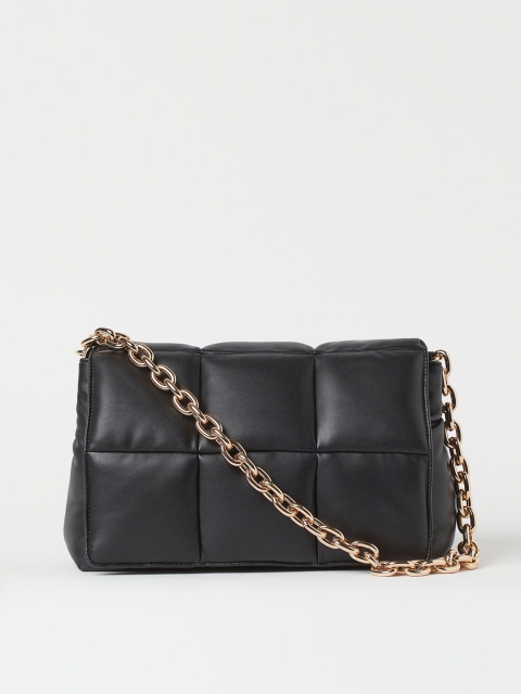 

H&M Black Quilted Shoulder Bag