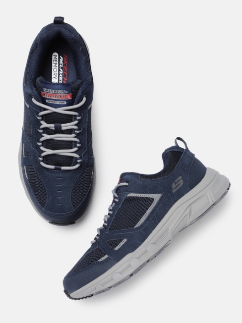 

Skechers Men Navy Blue Woven Design Oak Canyon - Duelist Sneakers