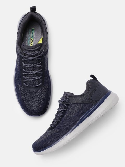 

Skechers Men Navy Blue DELSON 2.0 - NASHUA Textured Sneakers