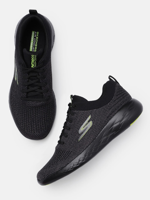 

Skechers Men Black GO RUN 600 - NILE Running Shoes
