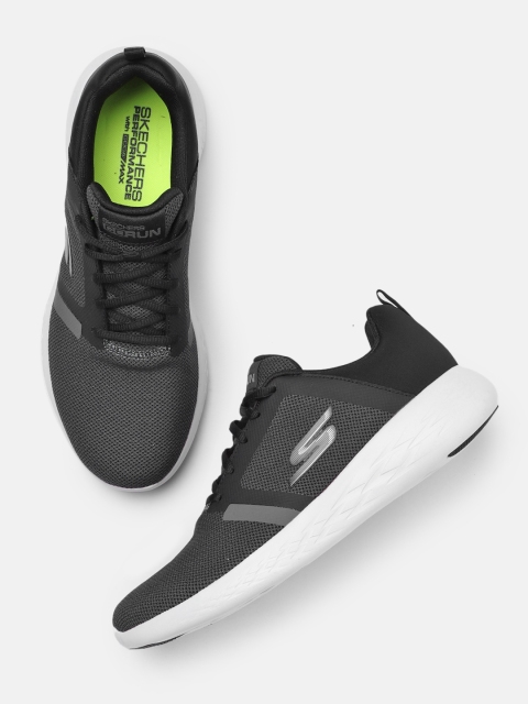 

Skechers Men Black GO RUN 600 - REVEL Running Shoes