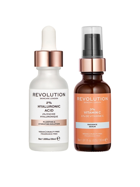 

Makeup Revolution London Skincare Beginners Set (AM & PM), Orange