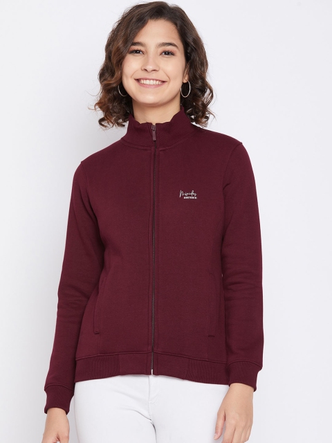 

Octave Women Maroon Sweatshirt