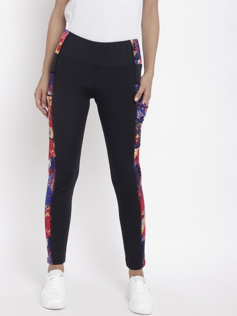 

Chkokko Women Black & Red Gym Tights