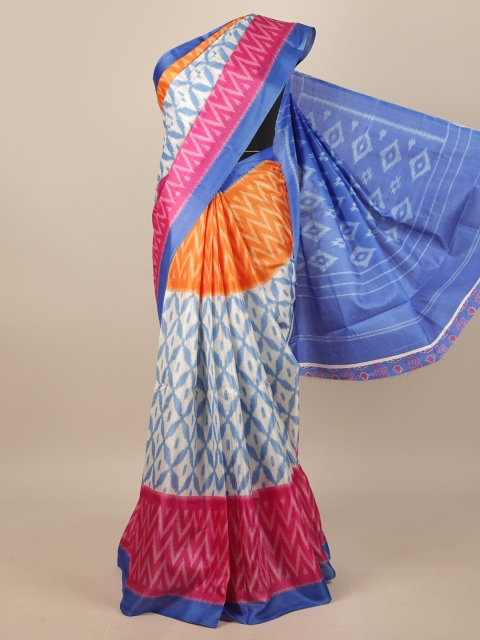 

Pothys Multicoloured Printed Saree, Multi