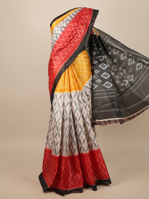 

Pothys Multicoloured Printed Saree, Multi