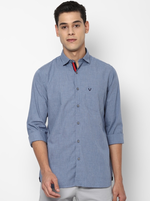 

Allen Solly Men Blue Slim Fit Opaque Casual Shirt
