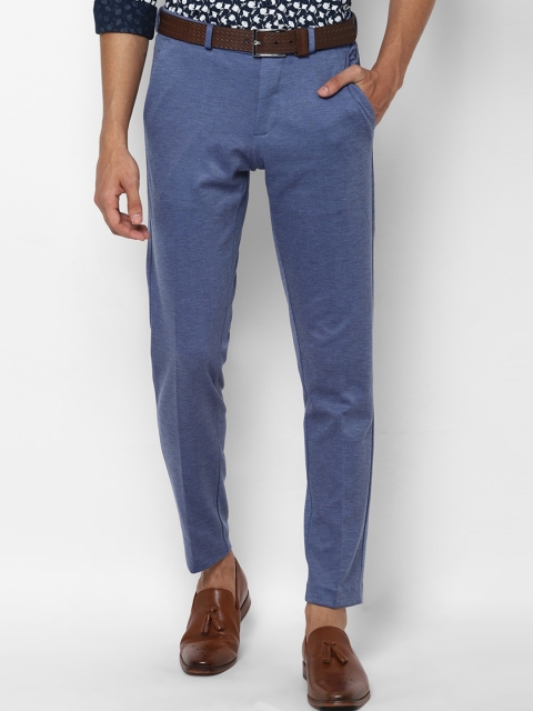 

Allen Solly Men Blue Slim Fit Trousers