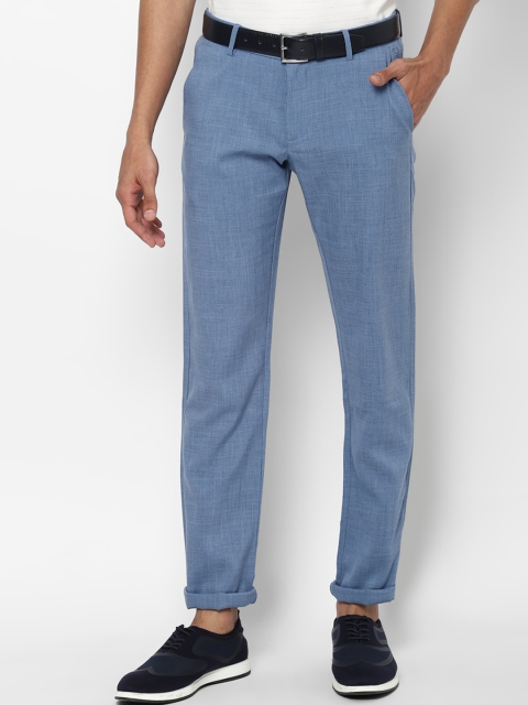 

Allen Solly Men Blue Slim Fit Trousers